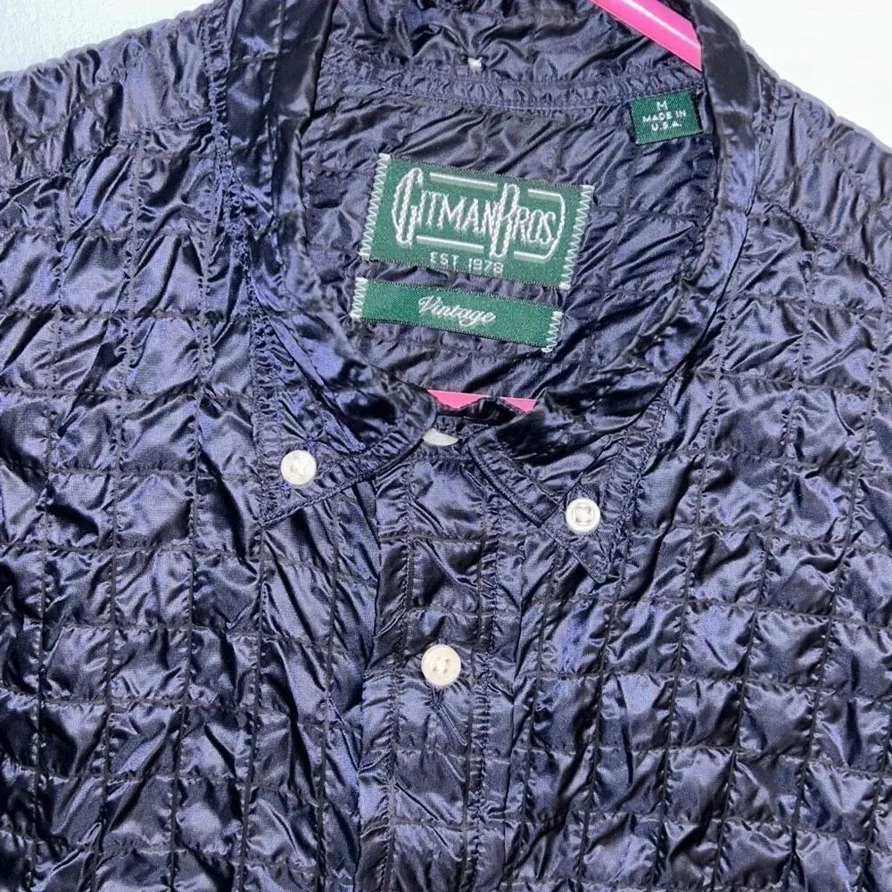 Gitman Bros Vintage Men’s Medium Navy Shacket